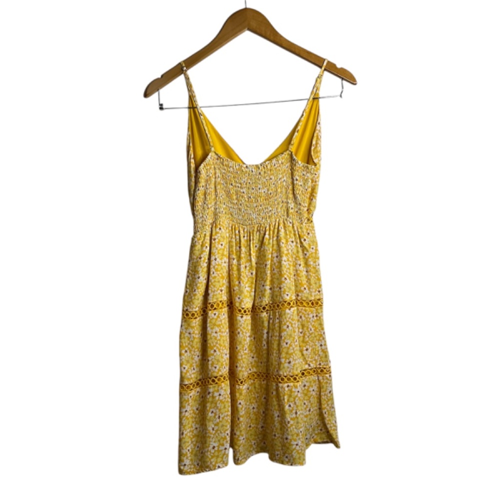 Forever 21 Yellow Floral Mini Dress - Picture 6 of 10